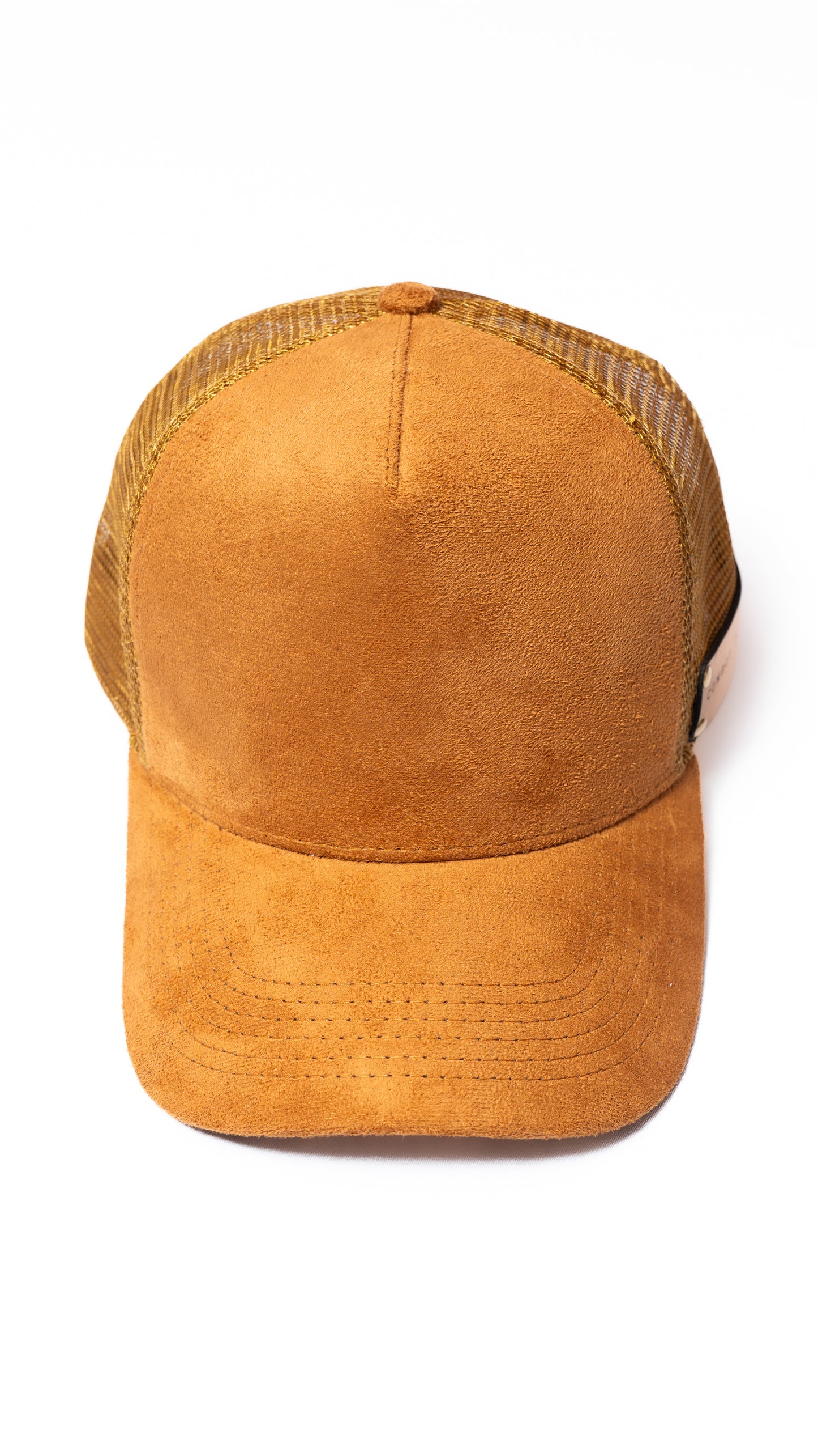 Suede mesh back baseball cap (snapback) - Assorted Colors