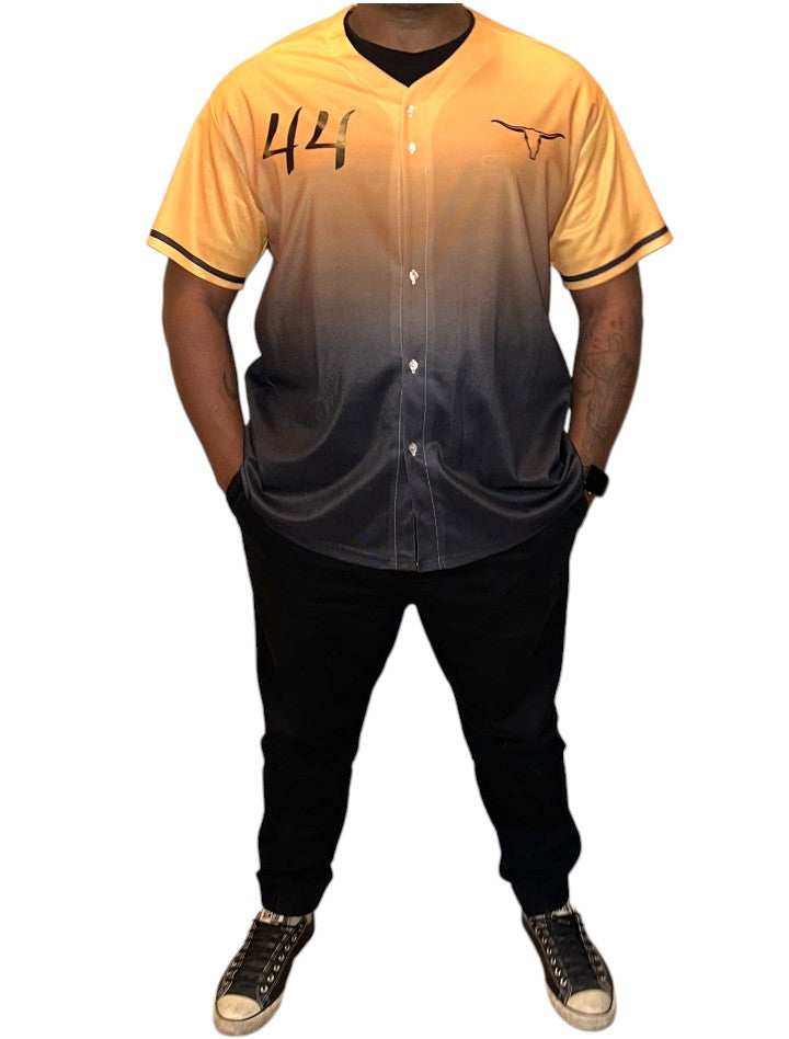 Unisex Short Sleeves Jersey - Black print