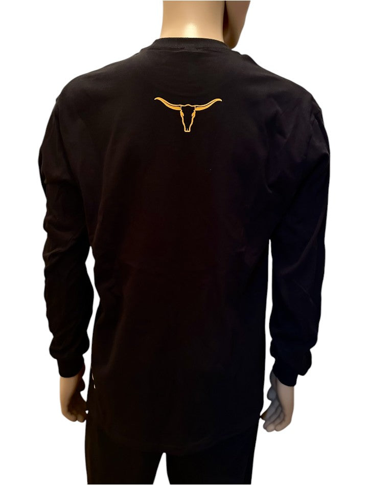 Unisex Long Sleeves Black Shirt - Assorted Colors