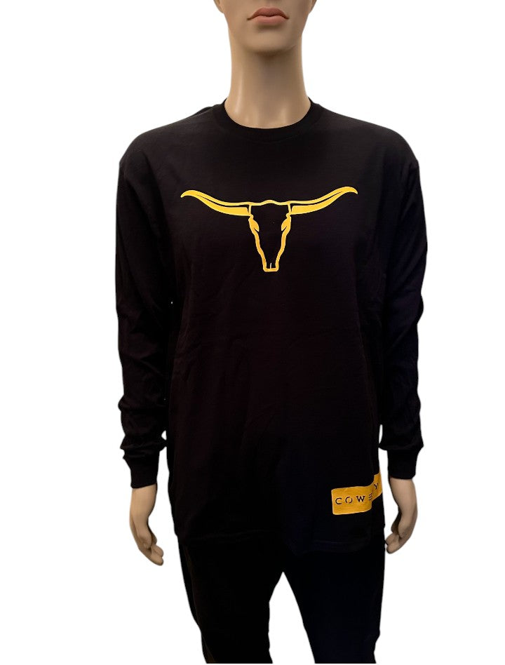 Unisex Long Sleeves Black Shirt - Assorted Colors