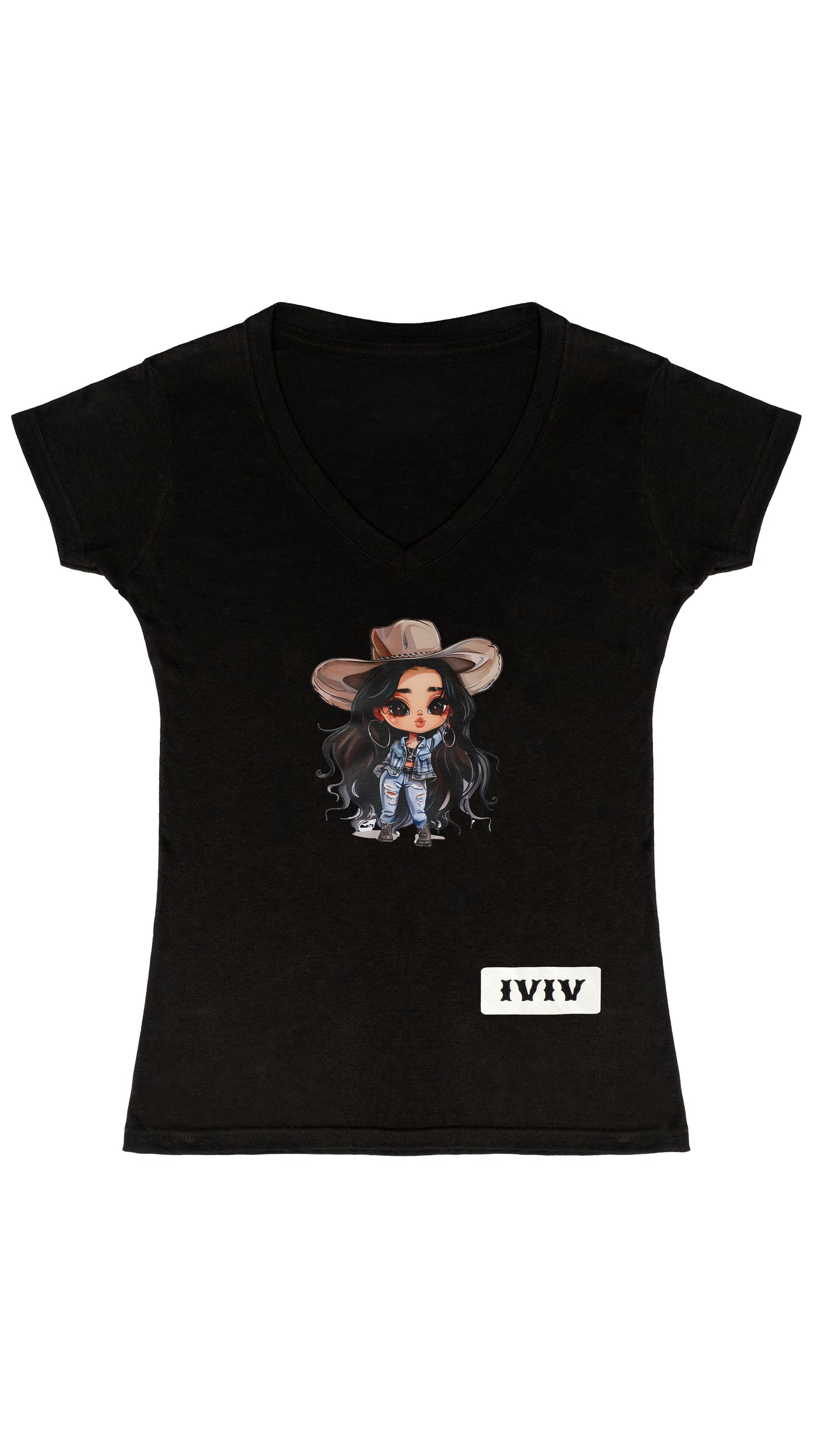 Toon - Earrings and a hat Print Shirt
