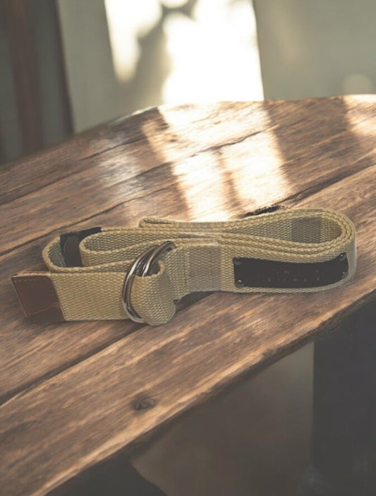 Belt Canvas with Double-D Ring