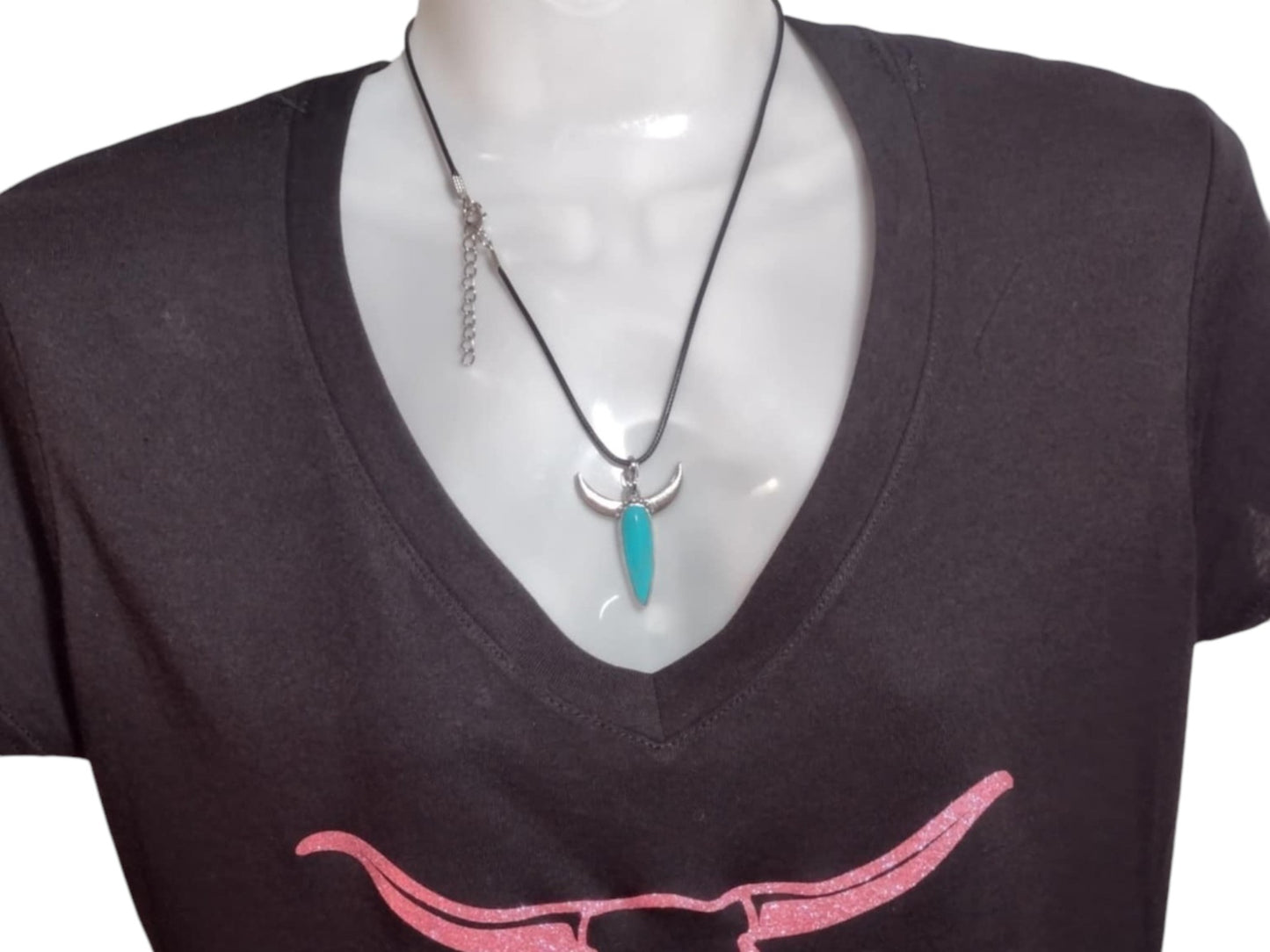 Turquoise Necklace - Elongated Shape