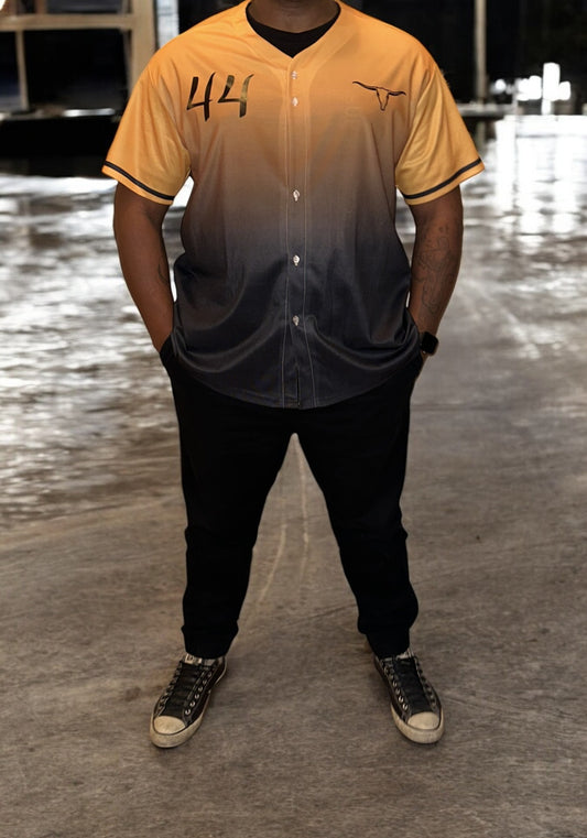 Unisex Short Sleeves Jersey - Black print