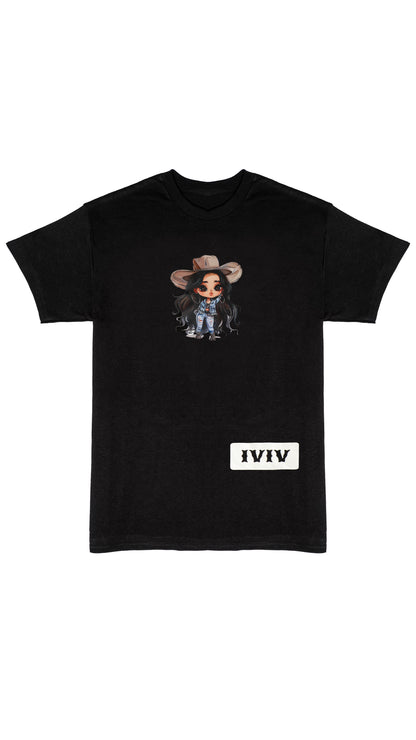 Toon - Earrings and a hat Print Shirt